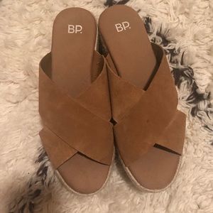 BP platform espadrille sandal